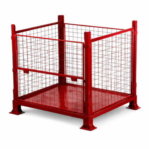 metal mesh red enhanced